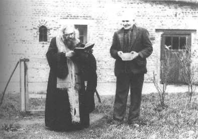 St. John Maximovitch blessing a garden